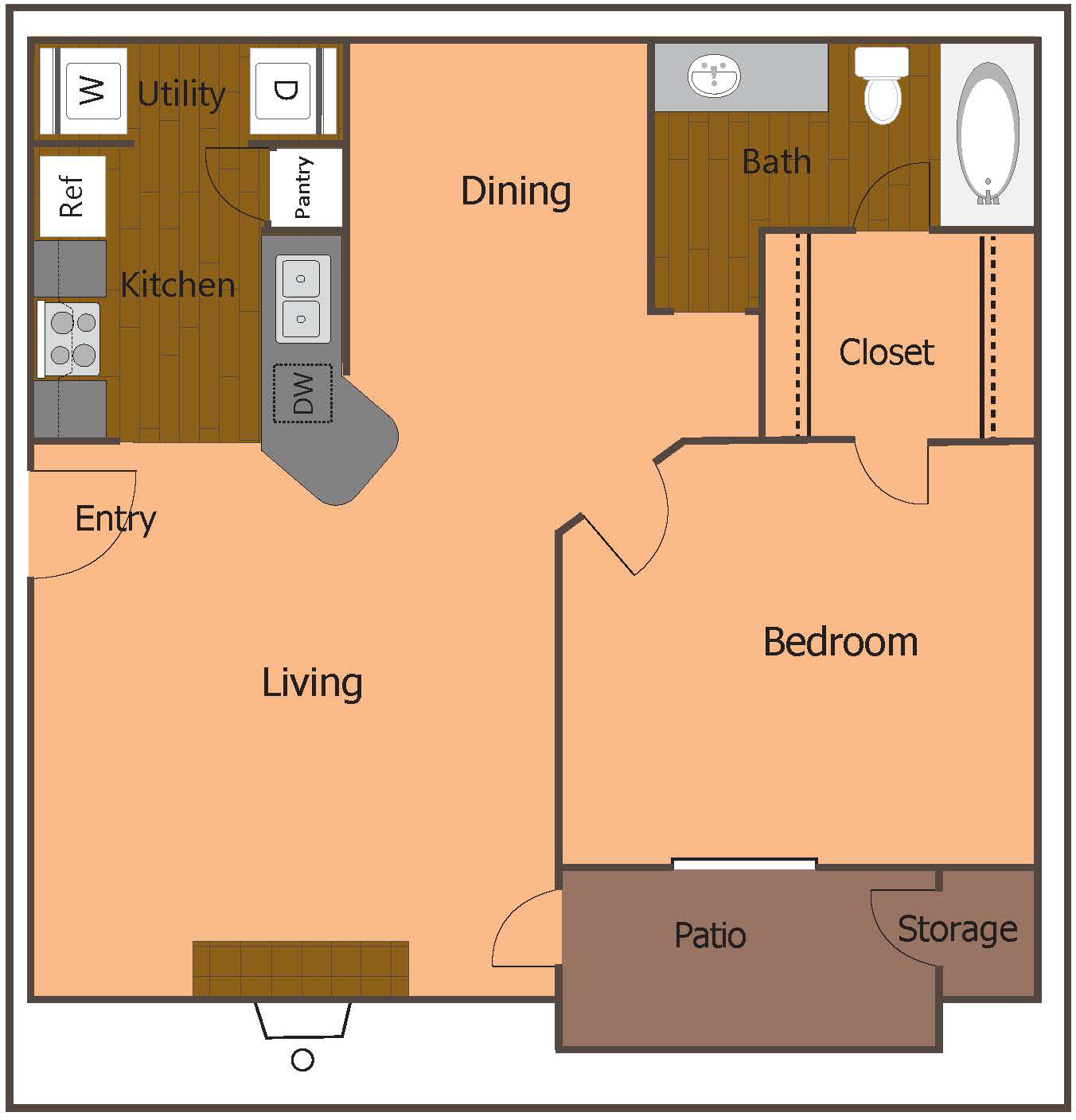 Greenbriar Spring Creek Apartments Plano, TX Floor Plans